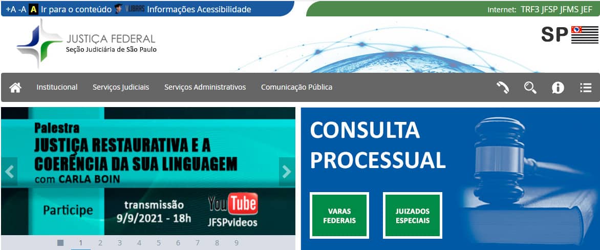 site-da-justica-federal-para-consulta-de-proceso
