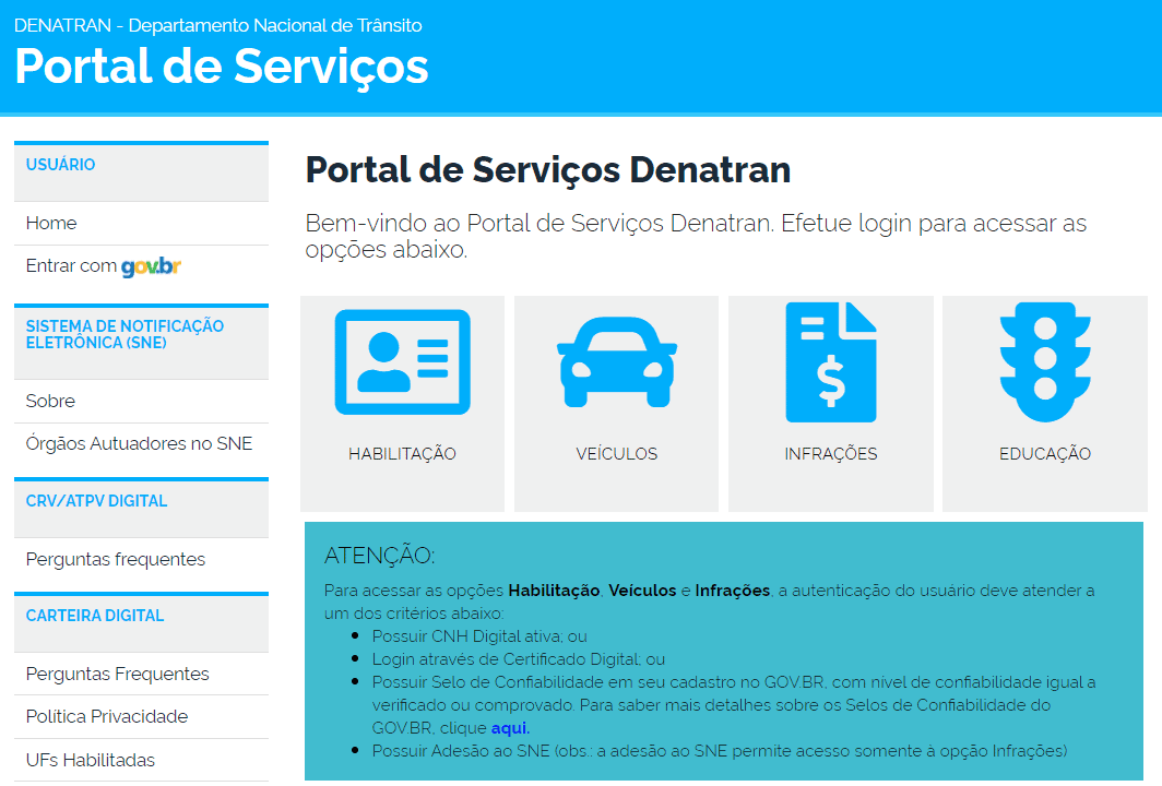 site-portal-denatran-para-consulta-de-veiculo