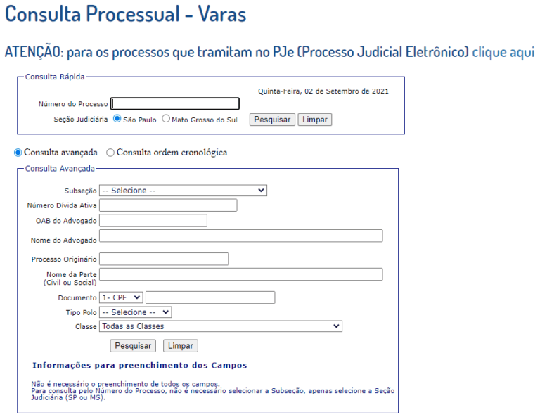 Consultar Processo Na Justiça Federal【ATUALIZADO EM 2023